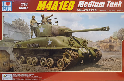 I Love Kit 61618 1/16 M4A1E8 Medium Tank (8966360072429)