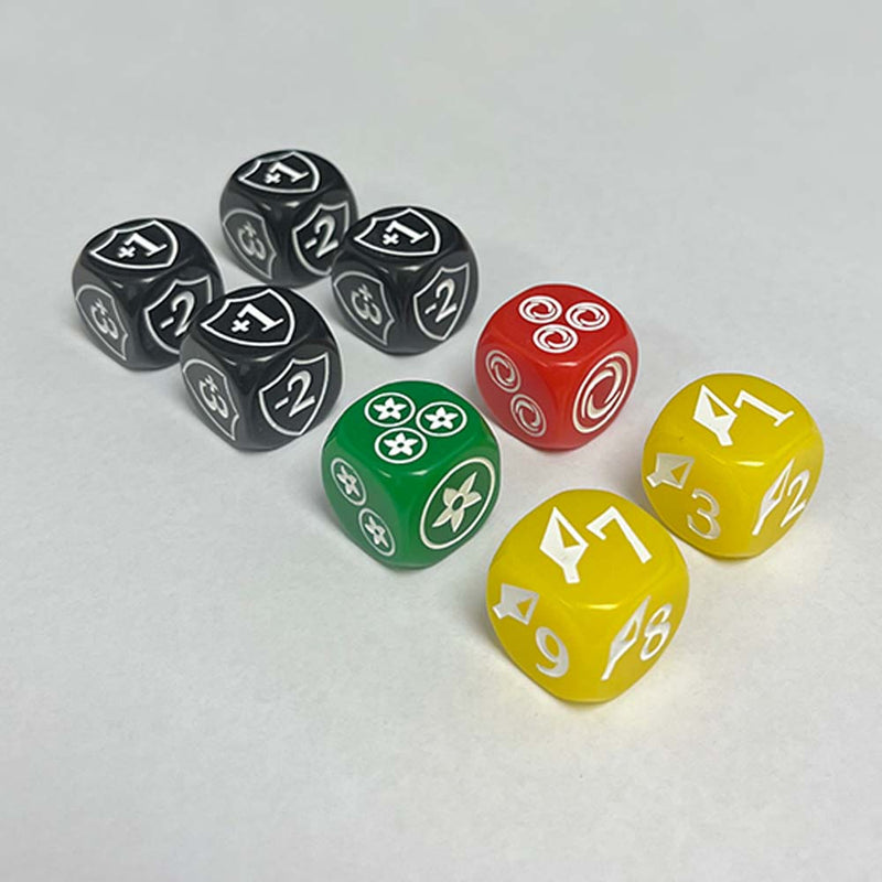 Thai Cards 20OPAQUE 20mm Flesh and Blood Dice Set 8pc (Opaque) (9004800311533)