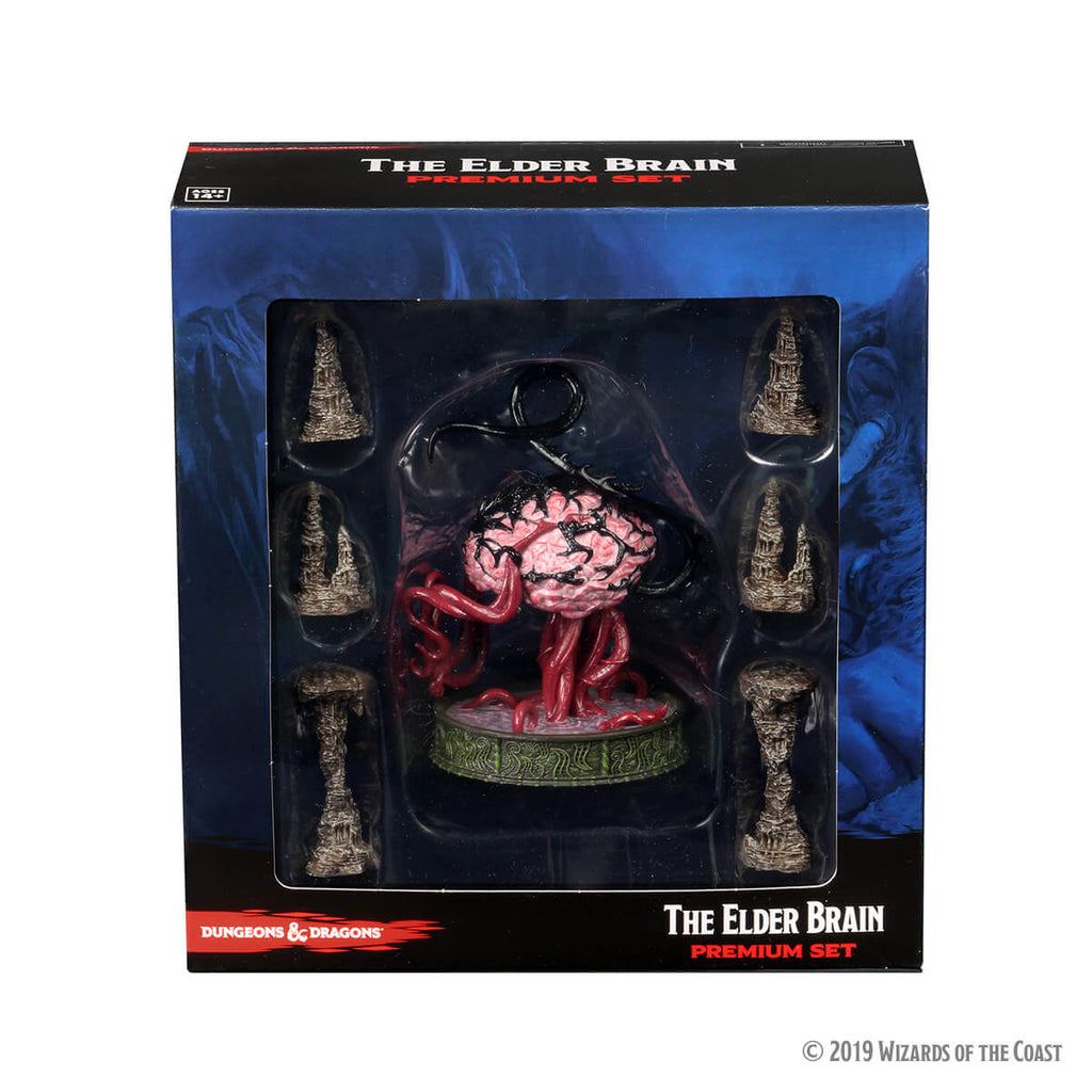 WizKids D&D Icons of the Realms Volo & Mordenkainen's Foes Elder Brain & Stalagmites Premium Figure (2)