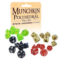 Steve Jackson Games Munchkin Polyhedral Red/White Dice Set