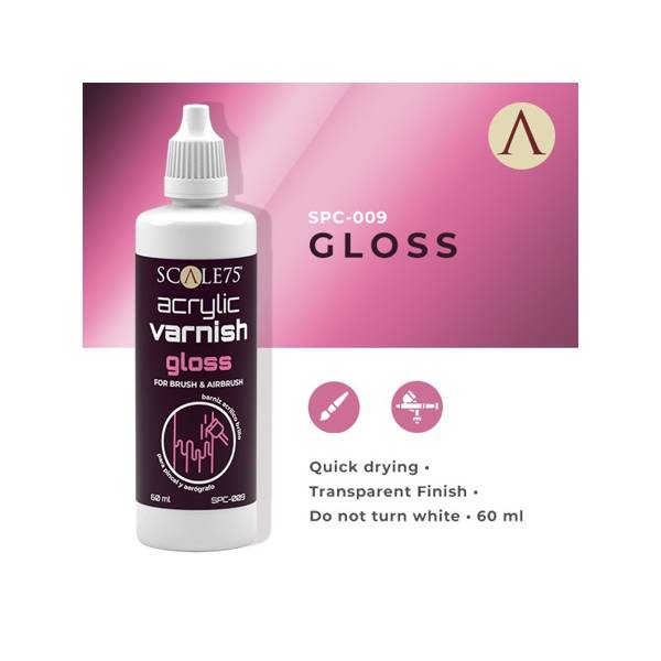 Scale 75 SPC-009 Accessories Varnish Gloss 60ml
