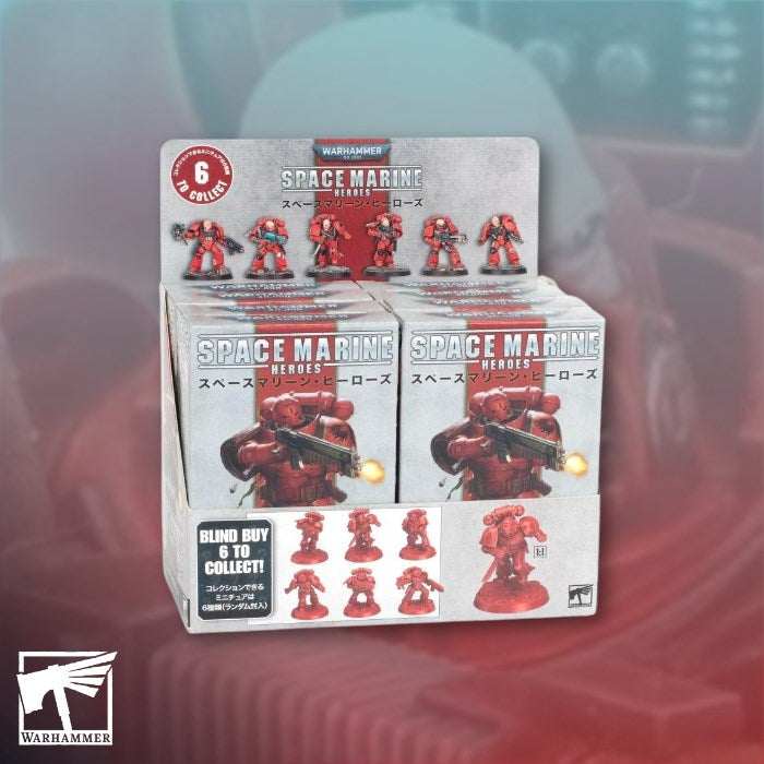 Space Marine Heroes Series 4 Display - Blood Angels Collection Two - Primaris (Individual box)