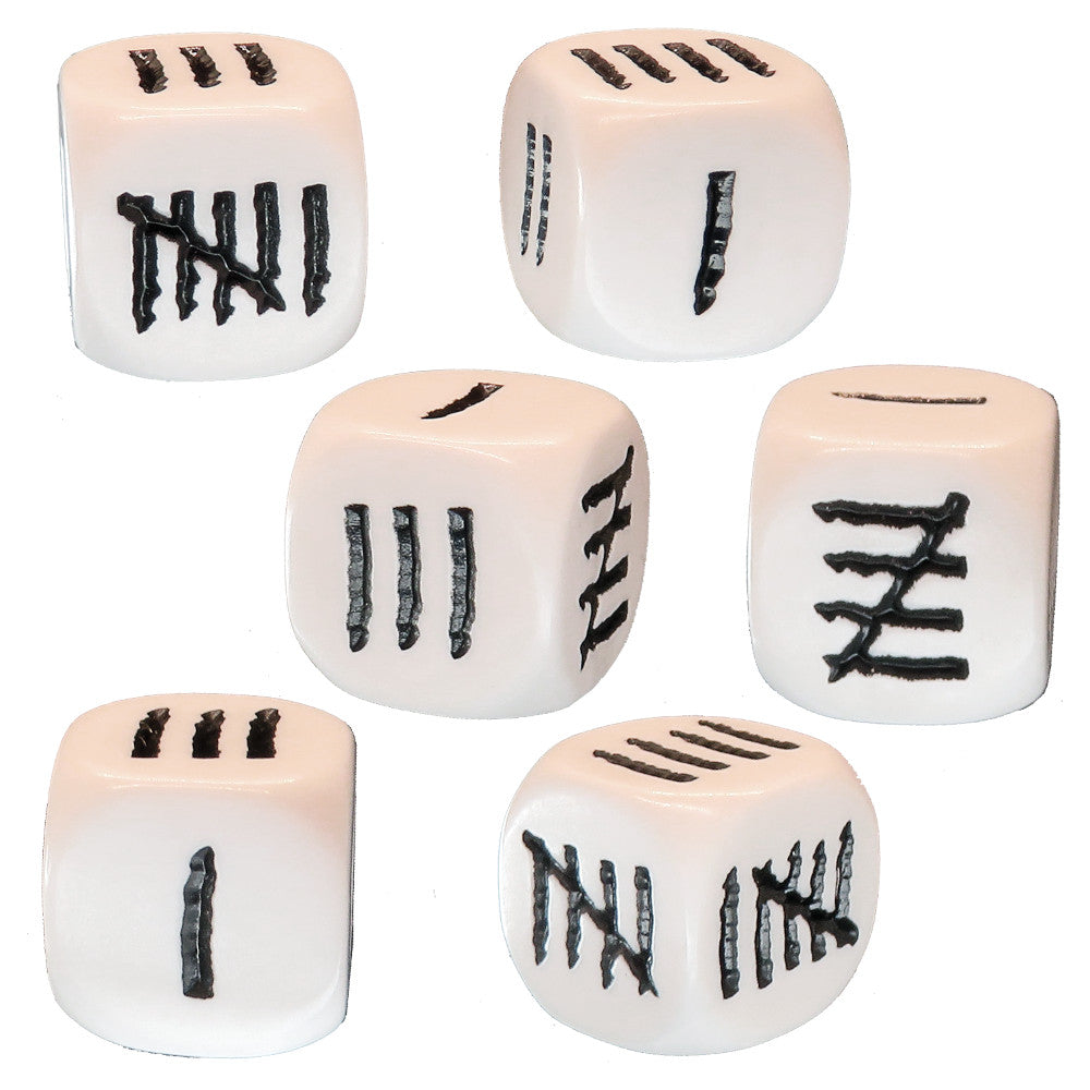 Steve Jackson Games Tally Mark D6 Dice Set - SJG5900-02