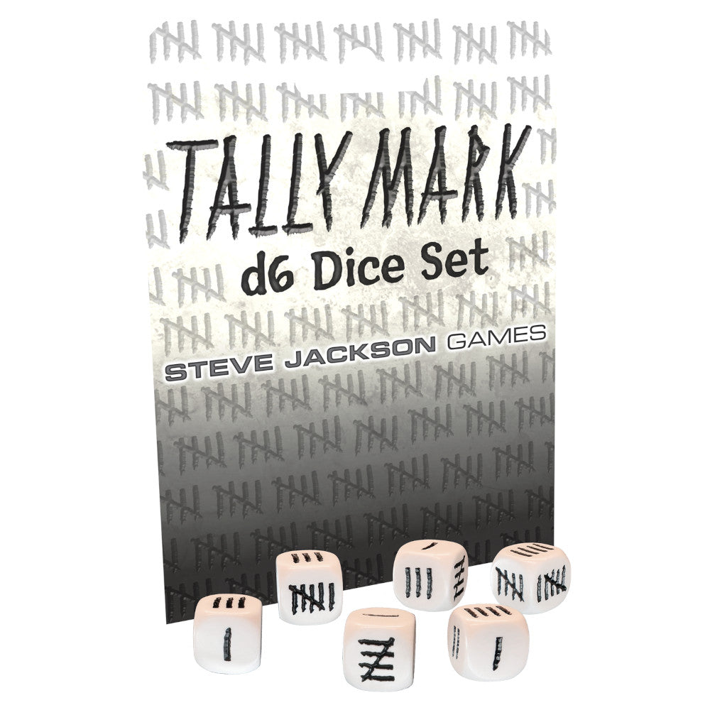Steve Jackson Games Tally Mark D6 Dice Set - SJG5900-02