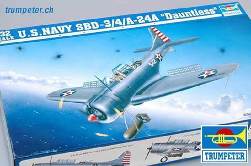 Trumpeter 02242 1/32 U.S.NAVY SBD-3/4/A-24A Dauntless