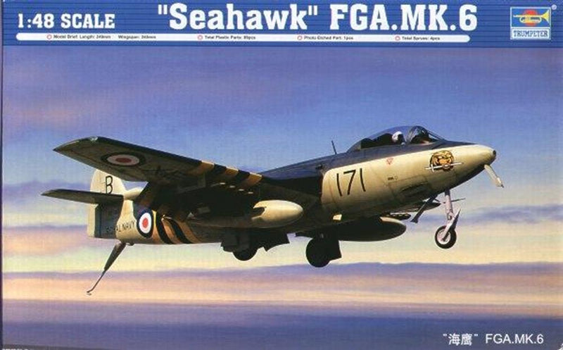 Trumpeter 02826 1/48 Ã…â€œSeahawkÃ‚Â FGA.MK.6