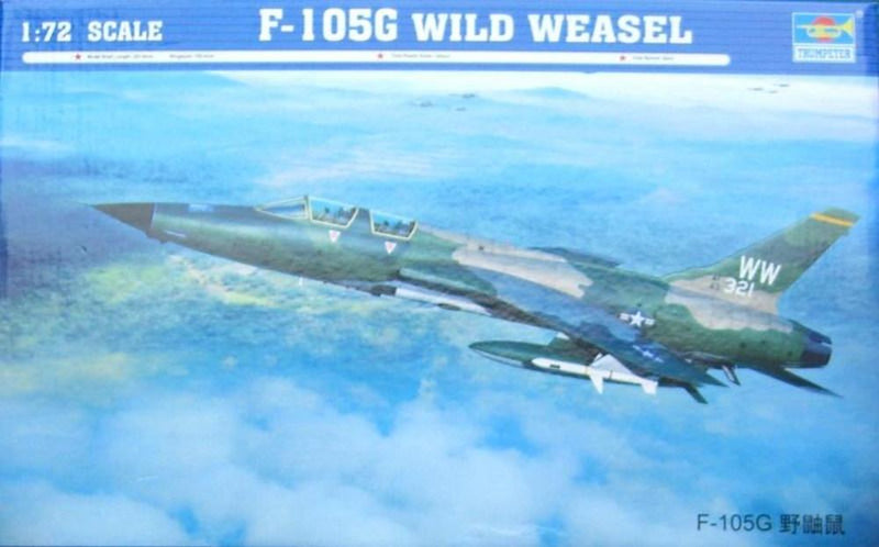 Trumpeter 01618 1/72 F-105G Thunderchief Wild Weasel