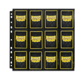 Dragon Shield 24-Pocket Display Black Trading Card Binder Pages