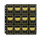 Dragon Shield 24-Pocket Display Black Trading Card Binder Pages