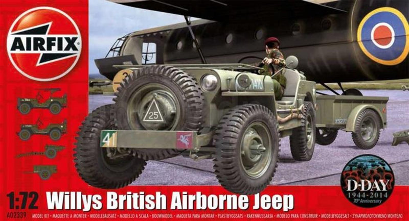 Airfix 02339 1/72 Willys Jeep & Trailer