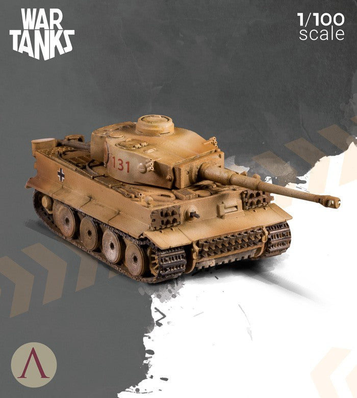 Scale 75 SWT-001 Figures War Tanks Tiger I 1:100