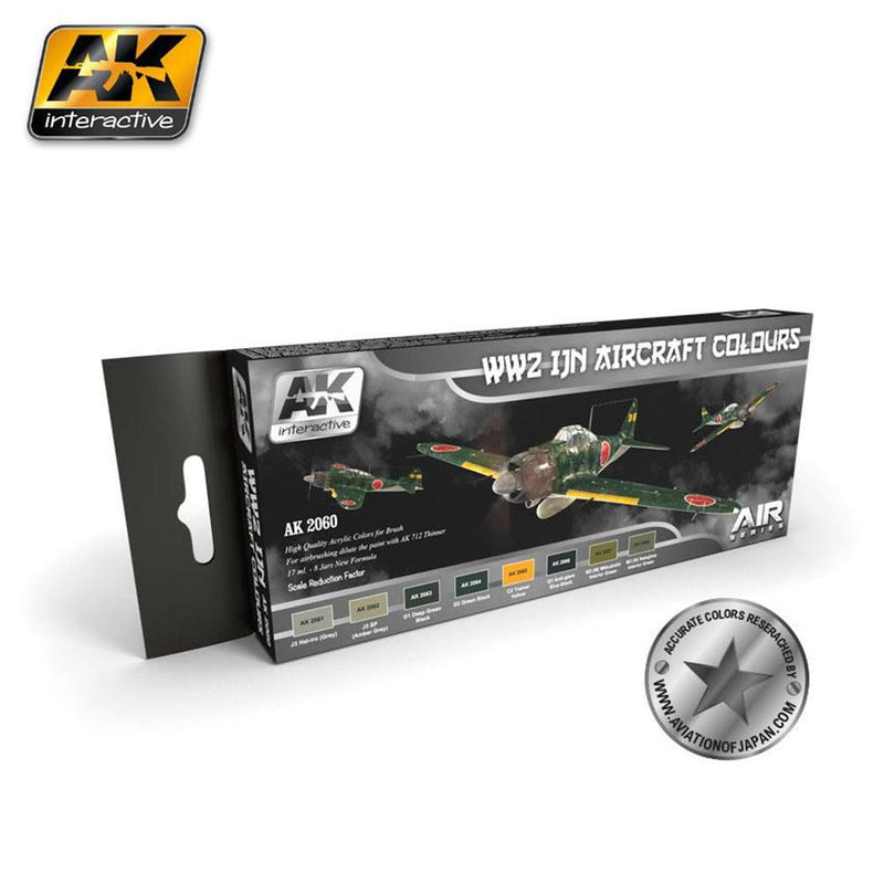 AK Interactive AK2060 - WWII IJN AIRCRAF1 - Hobby City NZ