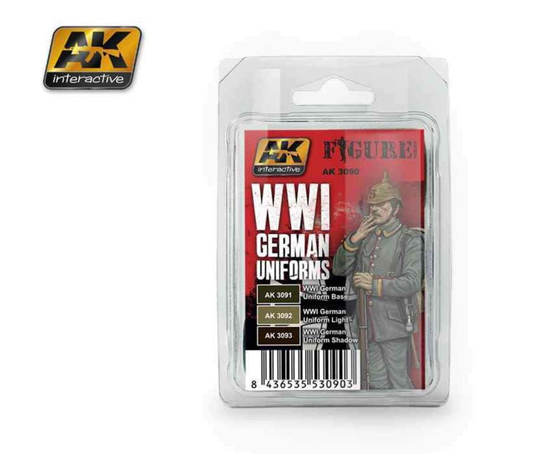 AK Interactive AK3090 - WWI GERMAN UNIF - Hobby City NZ