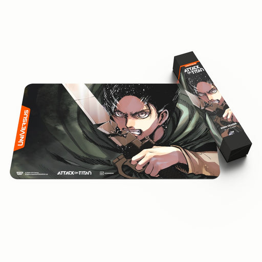 Universus AOT01-PM2 Attack on Titan Playmat Battle for Humanity: Mikasa (9003871174893)