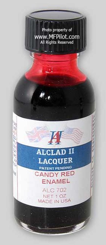 Alclad ALC702  CANDY RED ENAMEL 1 Oz (10907917255)