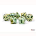 Chessex Marble Mega-hedral Green/Dark Green Dice Set