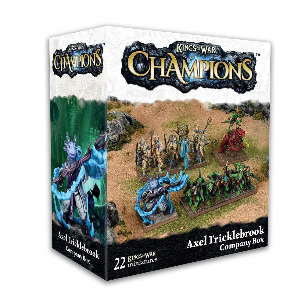 Mantic Games Kings of War Champions Trident Realm -Axel Tricklebrook