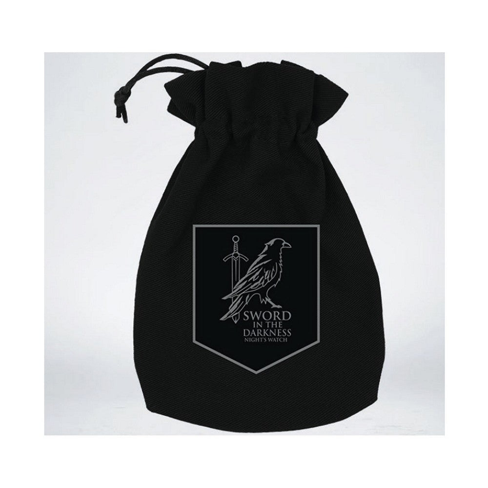 Q Workshop Game of Thrones Nights Watch Dice Pouch