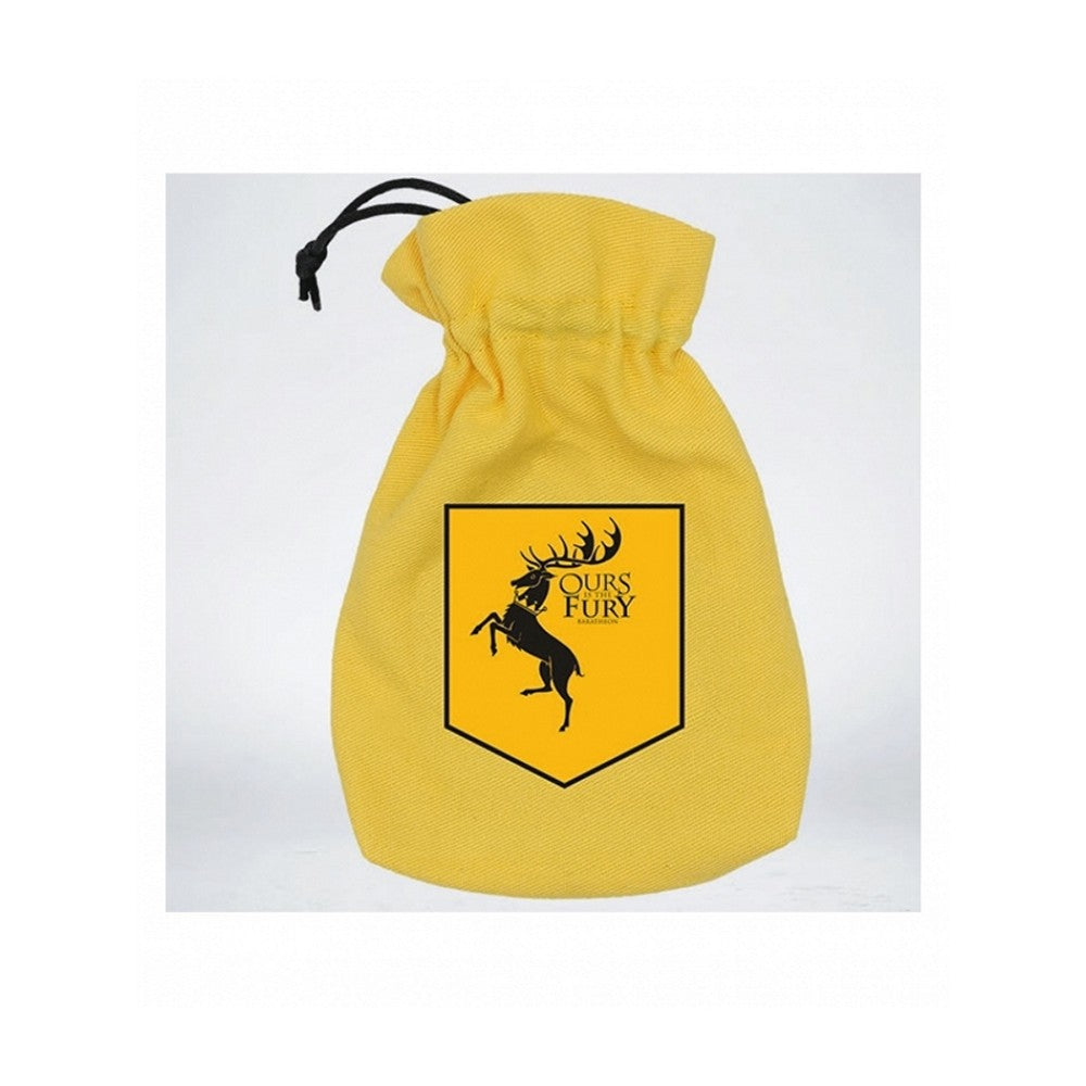 Q Workshop Game of Thrones Baratheon Dice Pouch