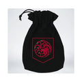 Q Workshop Game of Thrones Targaryen Dice Pouch