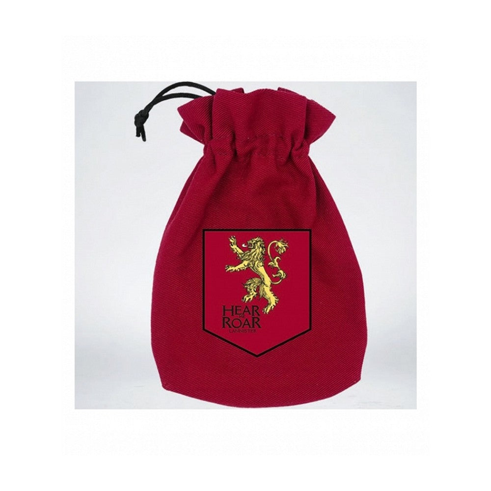 Q Workshop Game of Thrones Lannister Dice Pouch