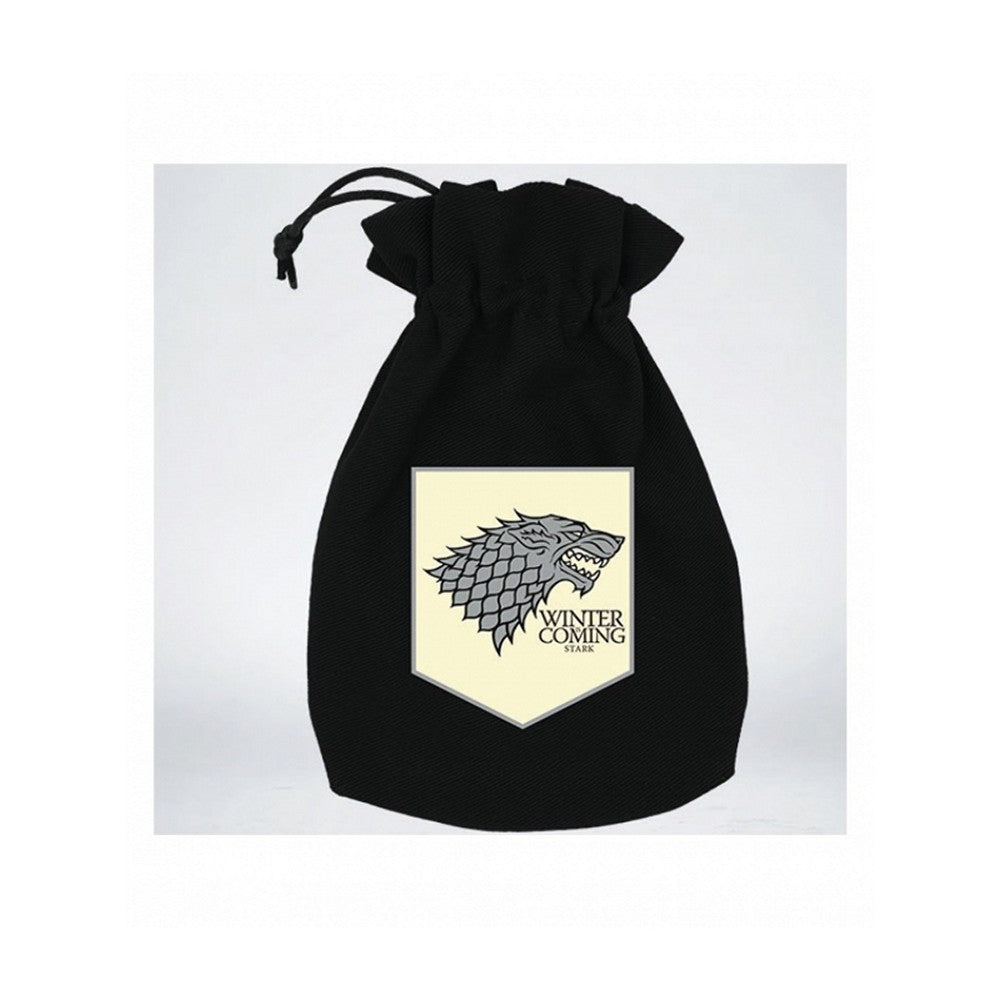 Q Workshop Game of Thrones Stark Dice Pouch