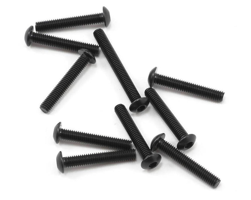 zAXIAL AXA118 - M3x18mm Hex Socket Button Head - Black (10pcs)