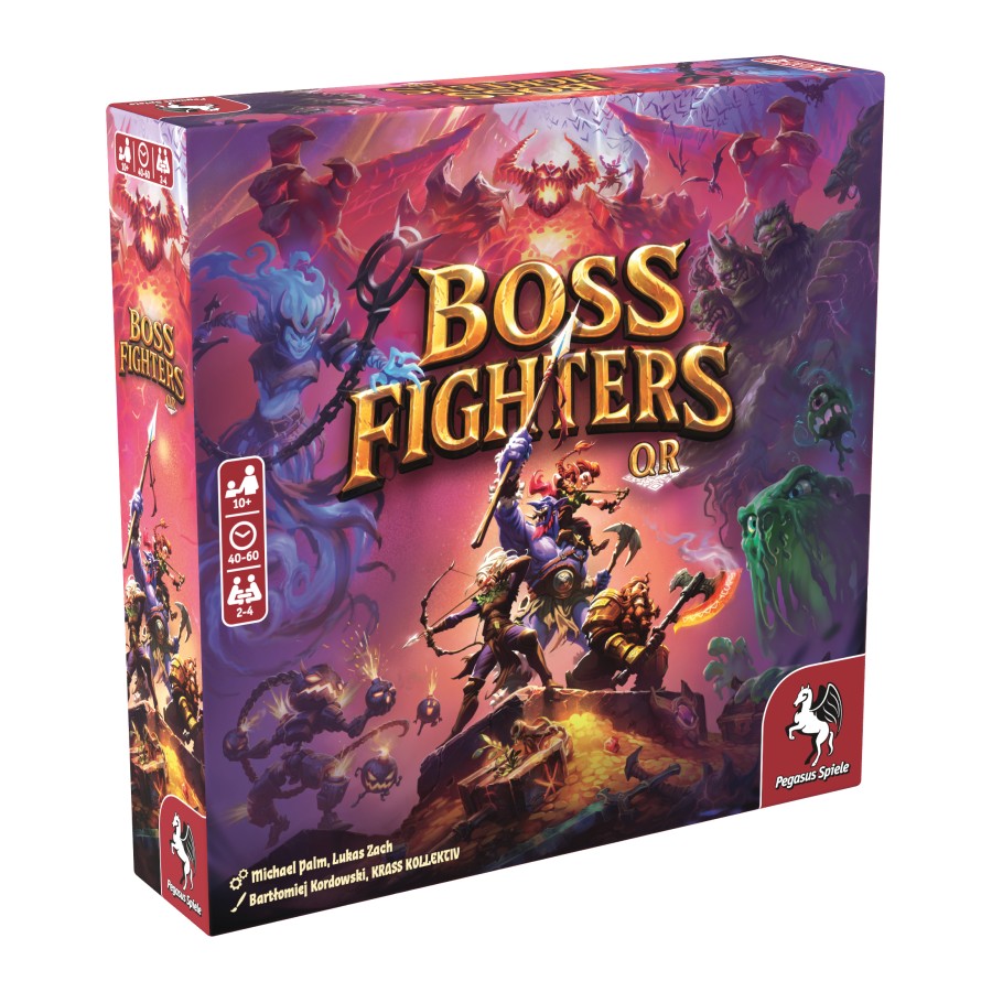 Pegasus Spiele 51270E Boss Fighters QR