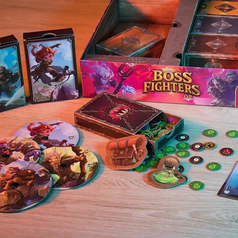 Pegasus Spiele 51270E Boss Fighters QR