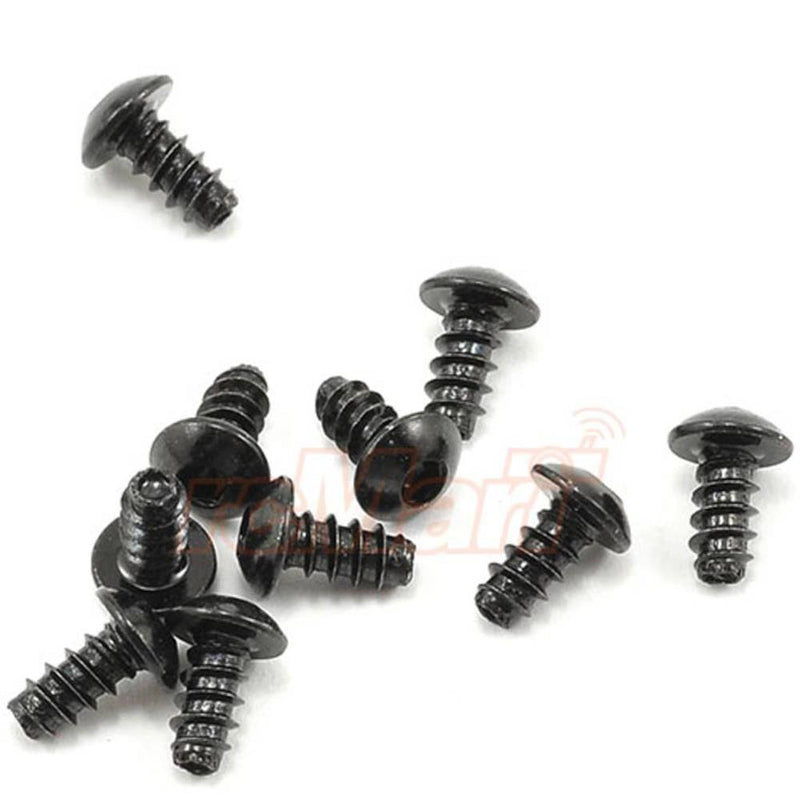 zAXIAL AXA433 - M3x6mm Hex Socket Tapping Button Head - Black (10pcs)