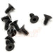 zAXIAL AXA463 - M3x6mm Hex Socket Tapping Flat Head (Black) (10pcs) (10908395079)