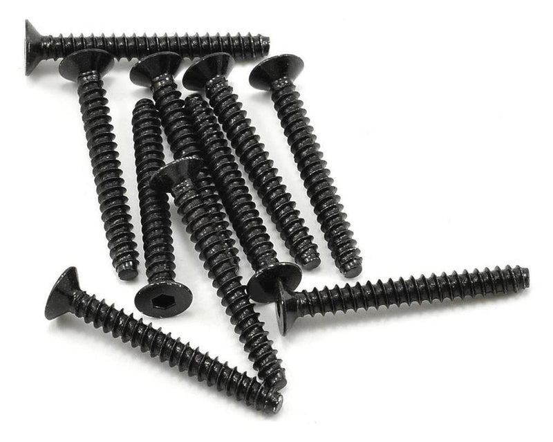 zAXIAL AXA470 - M3x25mm Hex Socket Tapping Flat Head (Black) (10pcs)