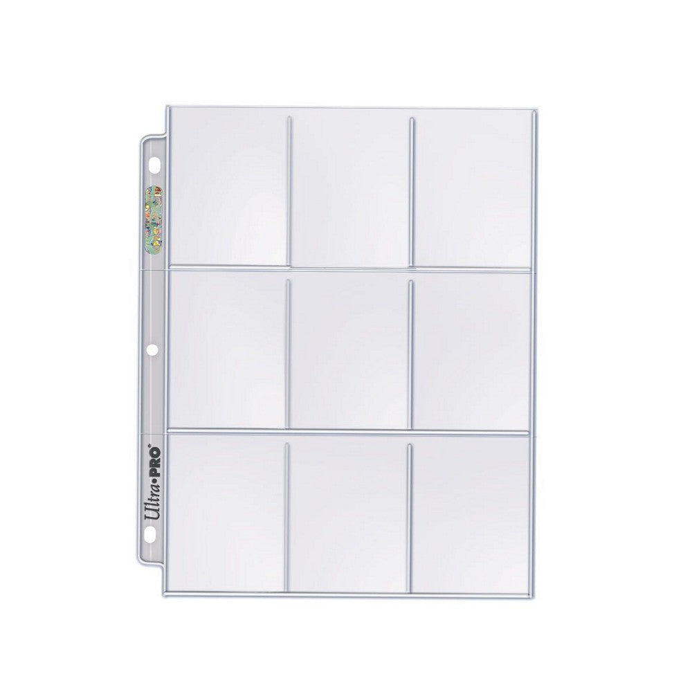 Ultra Pro: UP83675 Ultra PRO Silver Series 18-Pocket Pages (25 count retail pack) - UP83675