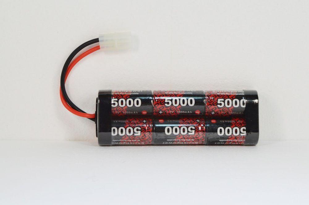 Enrich Power ENF5000SC 5000mAh 7.2V NiMH Stick Pack (Tamiya/Molex)