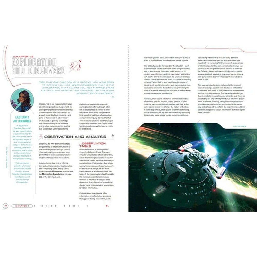 Modiphius Entertainment Star Trek Adventures RPG Second Edition Exploration Guide Roleplaying Game Book (3)