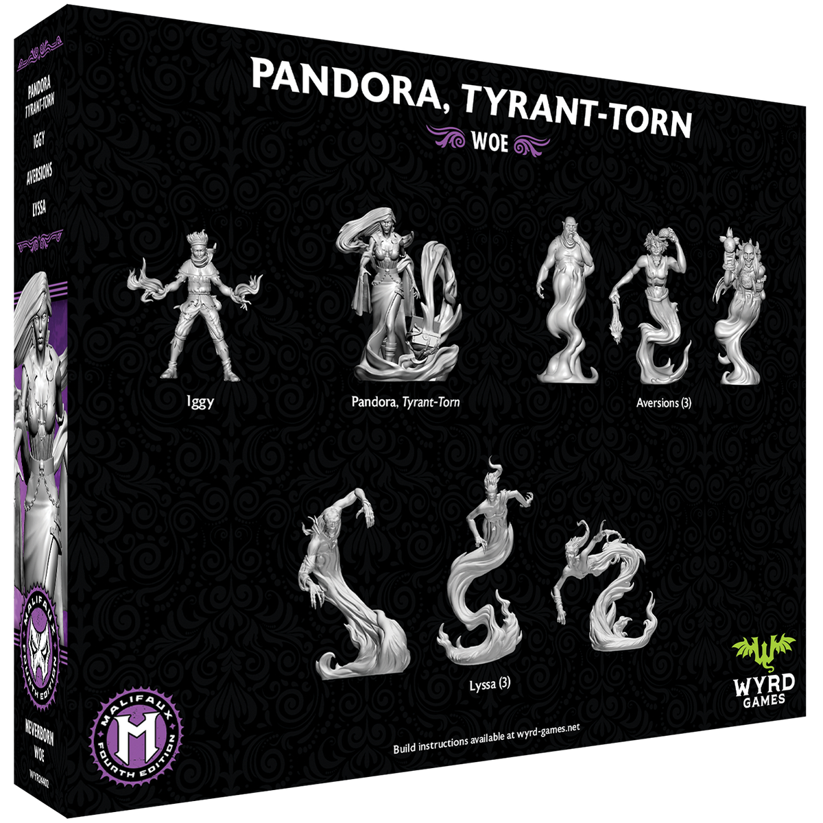 Wyrd Games Malifaux: Neverborn: Pandora - Tyrant-Torn Figure (2)