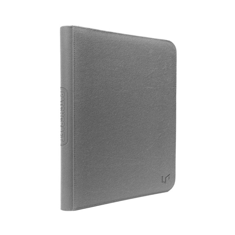 Ultra Pro PATCHCRAFT Zippered 9-Pocket PRO- Grey Trading Card Binder (2)