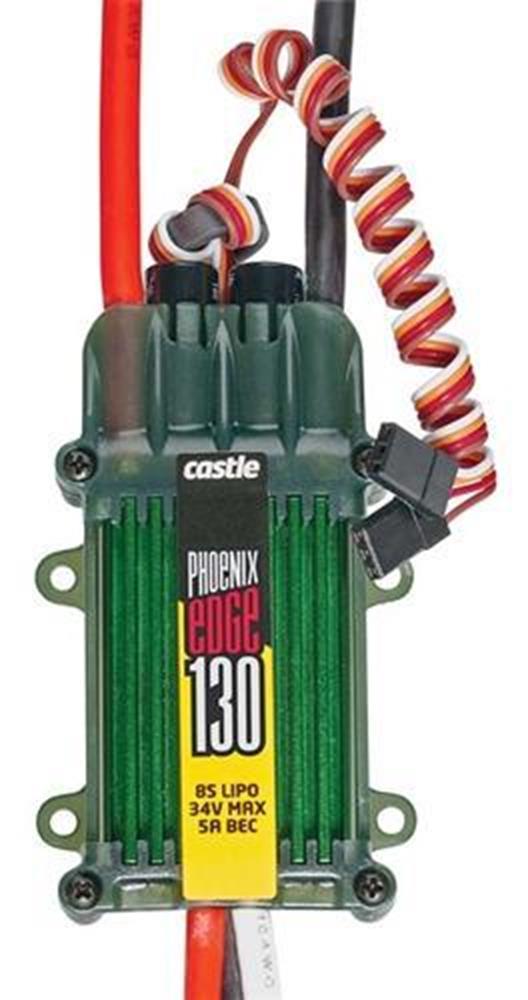 Castle Creations 010009900 Phoenix Edge 130-Amp 34V ESC w/5 Amp BEC