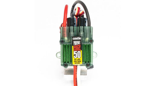 Castle Creations 010010200 Phoenix Edge 50-Amp 34V ESC w/5 Amp BEC - Hobby City NZ