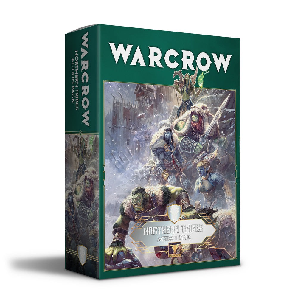 Corvus Belli Warcrow Northern Tribes Action Pack Miniature Set
