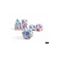 Chessex Festive Mega-hedral Pop Art/Blue Dice Set