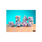 Chessex Festive Mega-hedral Pop Art/Blue Dice Set (3)