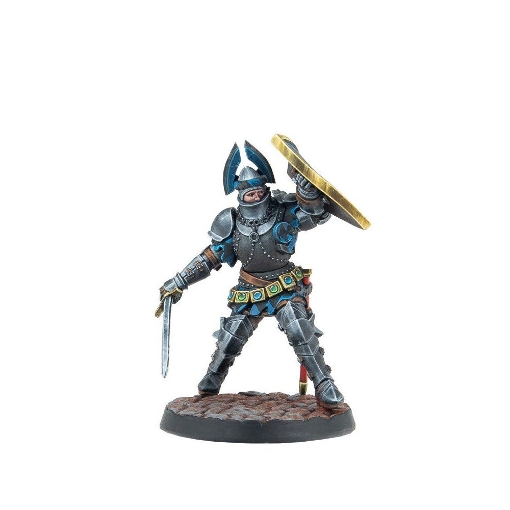 Corvus Belli Warcrow Feudom Foot Knights Figure (4)