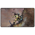 Ultra Pro Frank Frazetta Warrior with Ball and Chain Black Stitched Playmat