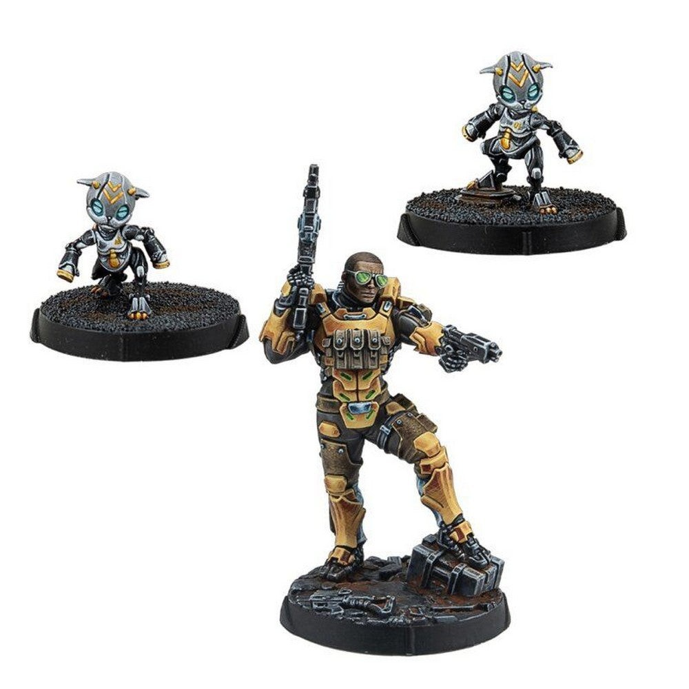 Corvus Belli Infinity Yu Jing Gui Feng Xi Zhuang Combi Rifle Figure (2)