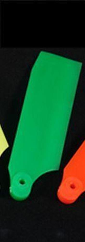 zCompass KB4056 500 TAIL BLADES NEON GR 70MM 4MM