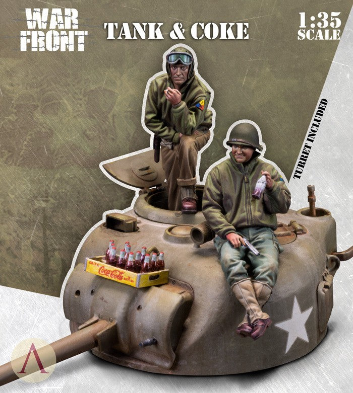 Scale 75 SW35-027 Figures Warfront Tank & Coke 35mm