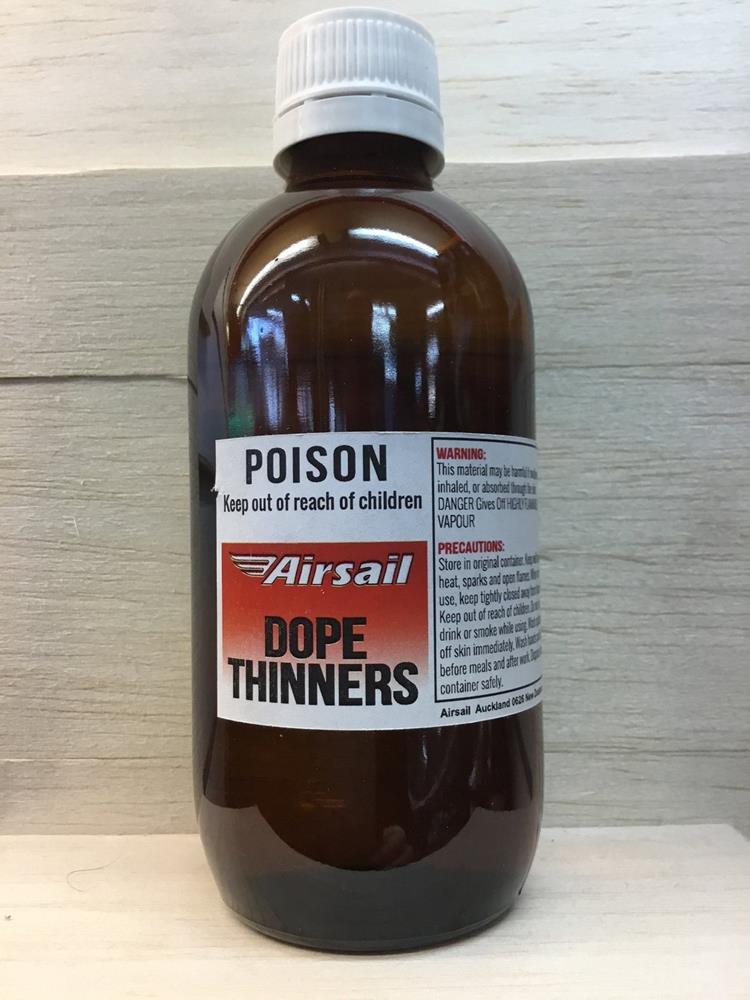 Airsail Dope Thinners - 200ml Bottle