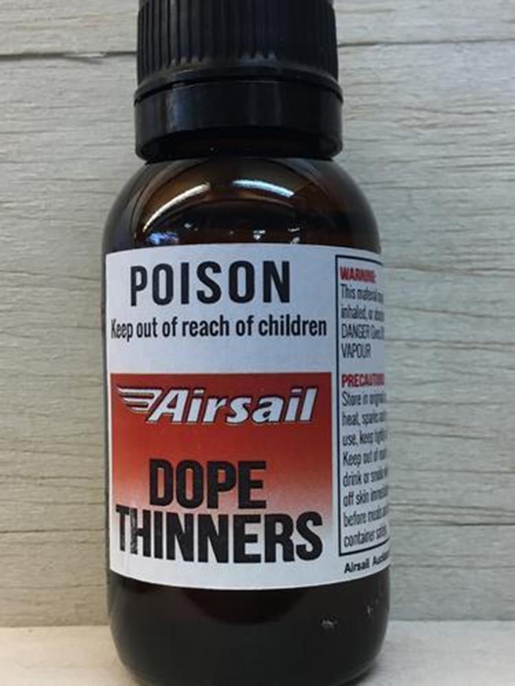 Airsail Dope Thinners - 50ml Bottle
