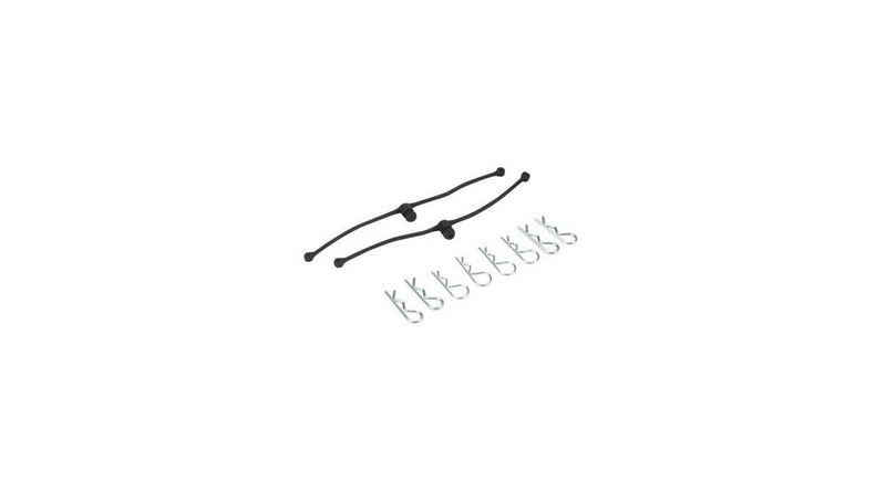 Dubro 2245 Body Klip Retainer Black (2)